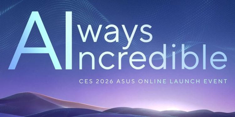 ASUS to launch new AI PCs at CES 2026