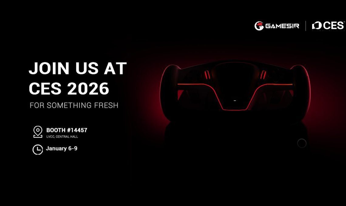 GameSir announces CES 2026 participation