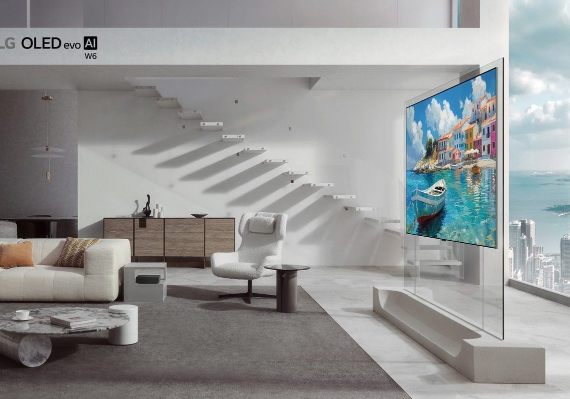 LG revives Wallpaper OLED line with Evo W6 at CES 2026