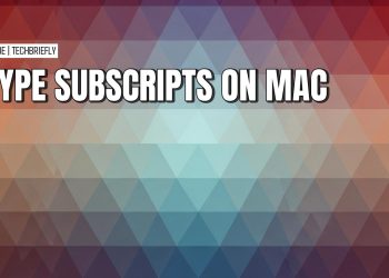 How to type subscripts easily in Pages TextEdit and Word on Mac