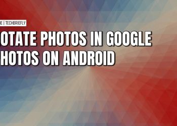 How to quickly fix sideways photos in Google Photos on Android