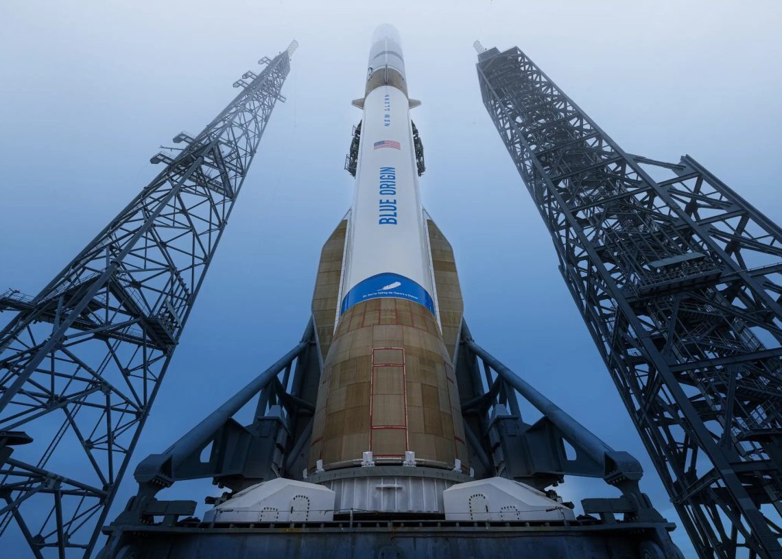 Blue Origin Launches New Glenn SpaceMobile Satellite