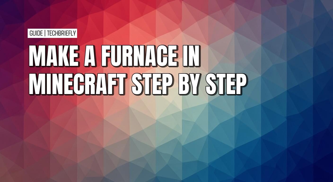 Crafting a furnace in Minecraft for smelting and survival