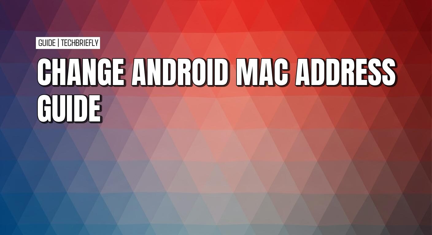 Changing your mac address on an android device for privacy