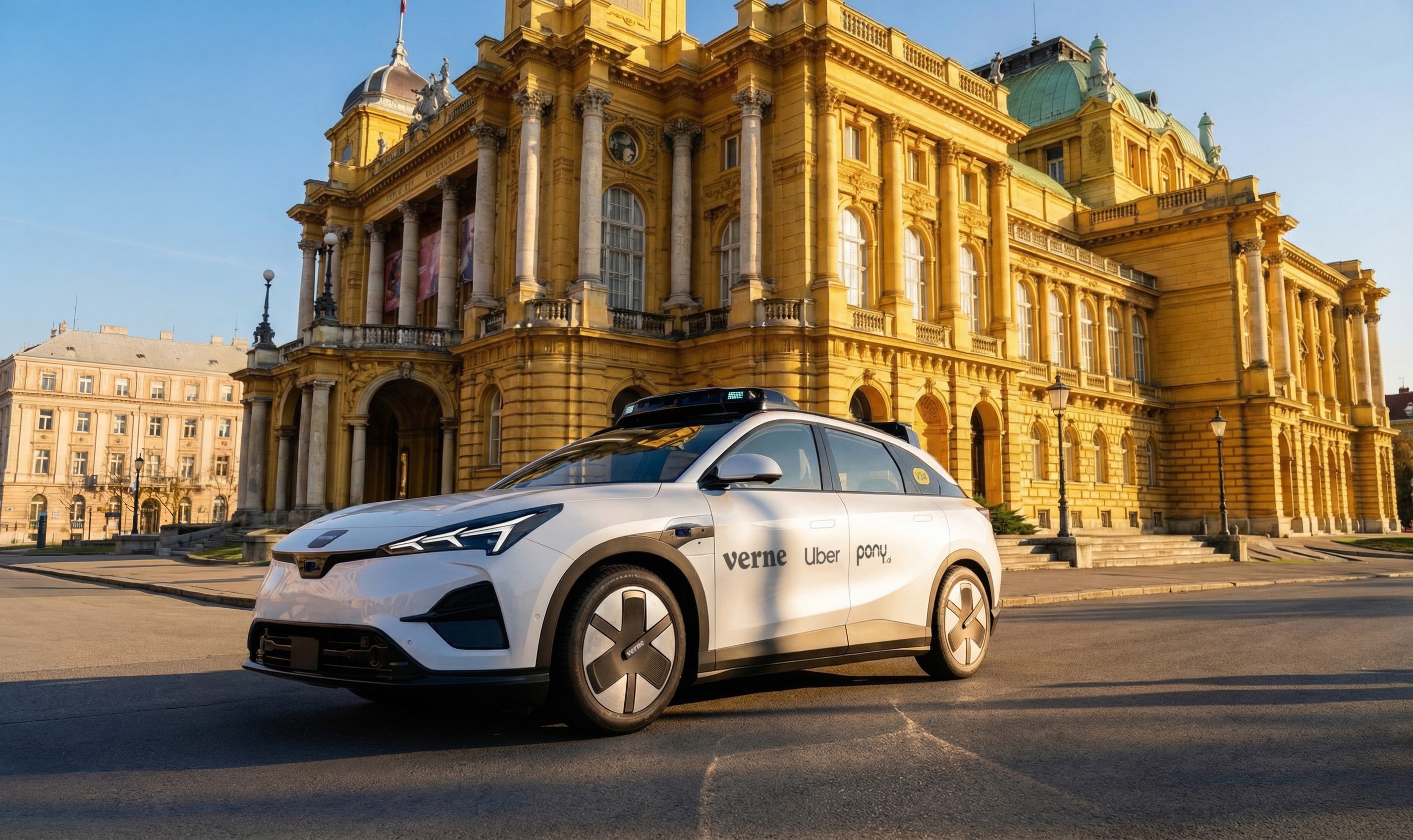 Uber launches Europe robotaxi service with Pony AI