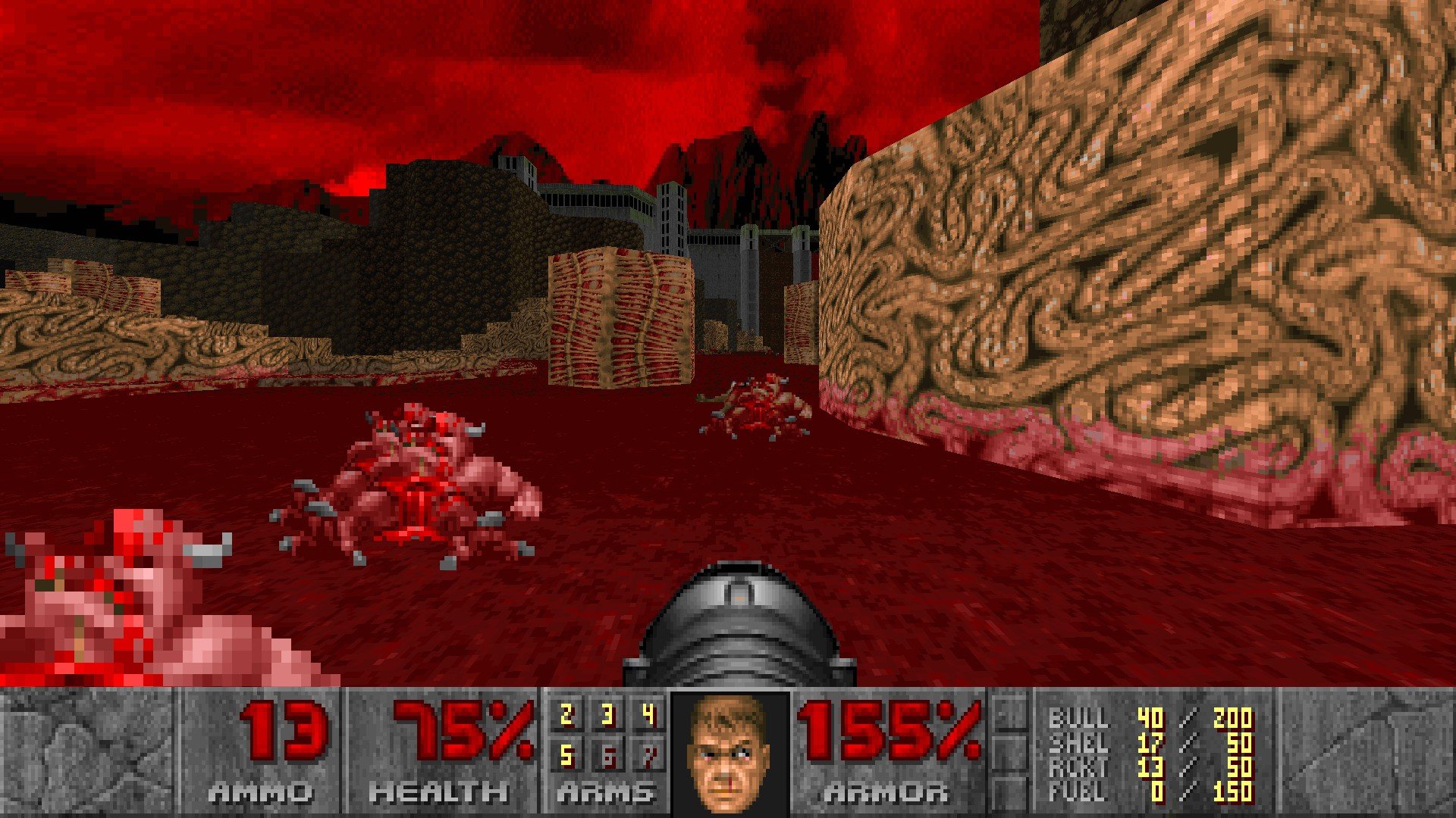New Doom port loads from 1,964 Cloudflare TXT records with no disk writes
