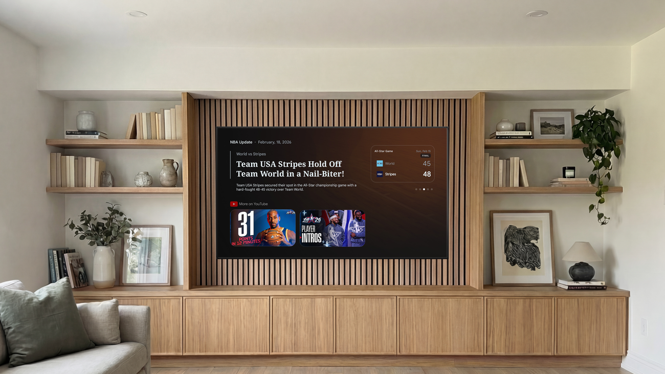 Google TV transforms the living room experience with AI-led deep dives