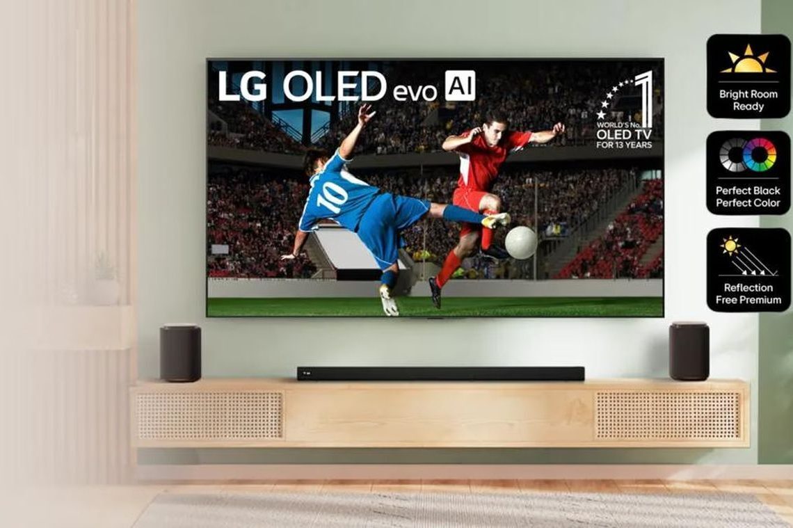 LG sticks to 2025 pricing for new evo G6 and C6 OLED TV series
