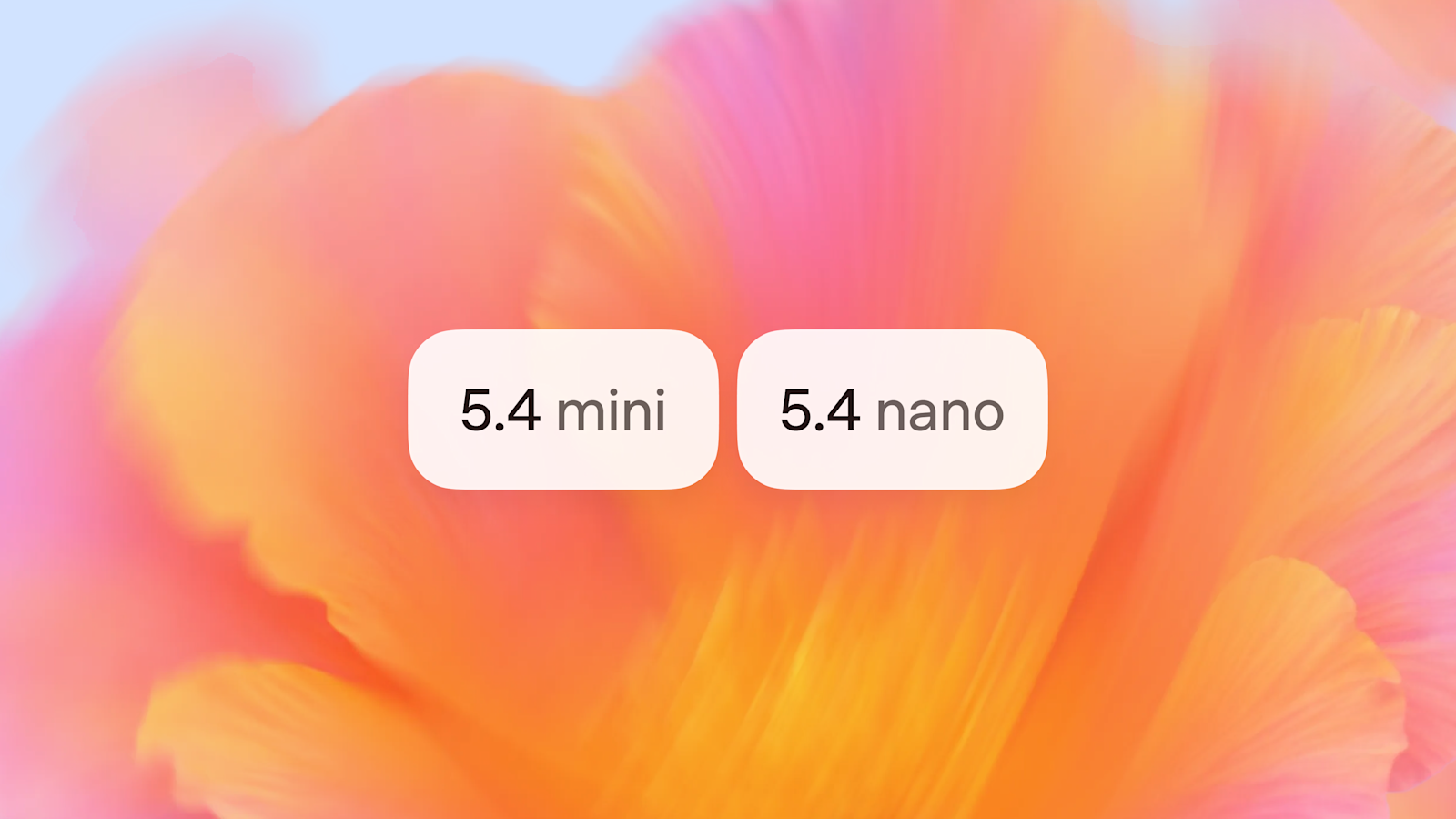 OpenAI launches GPT-5.4 mini and nano models