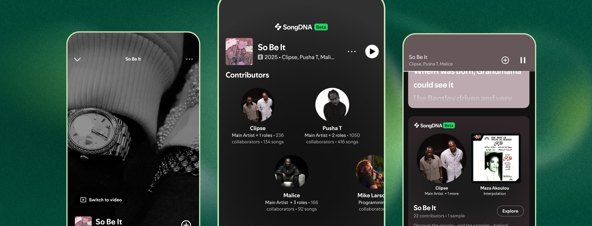 Spotify launches “SongDNA” to map the samples and stories behind hits