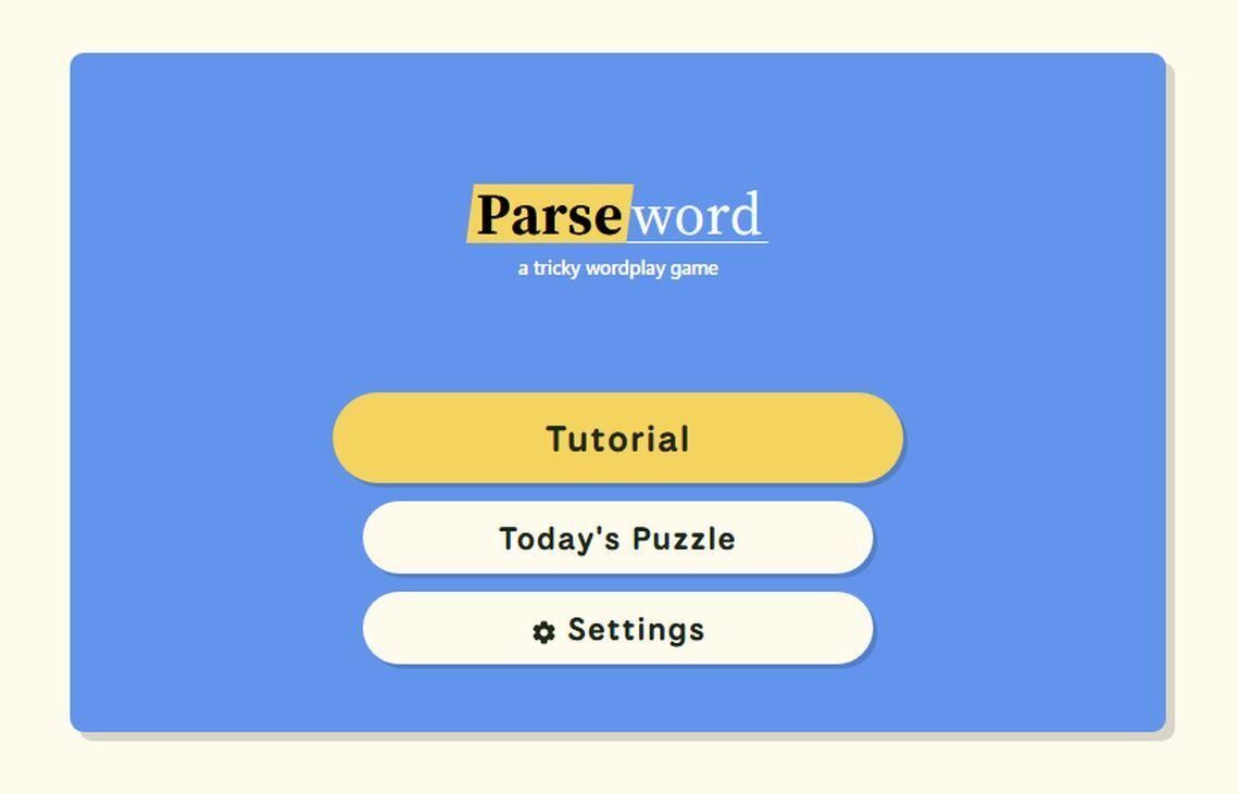 Wordle creator returns with tougher daily puzzle Parseword