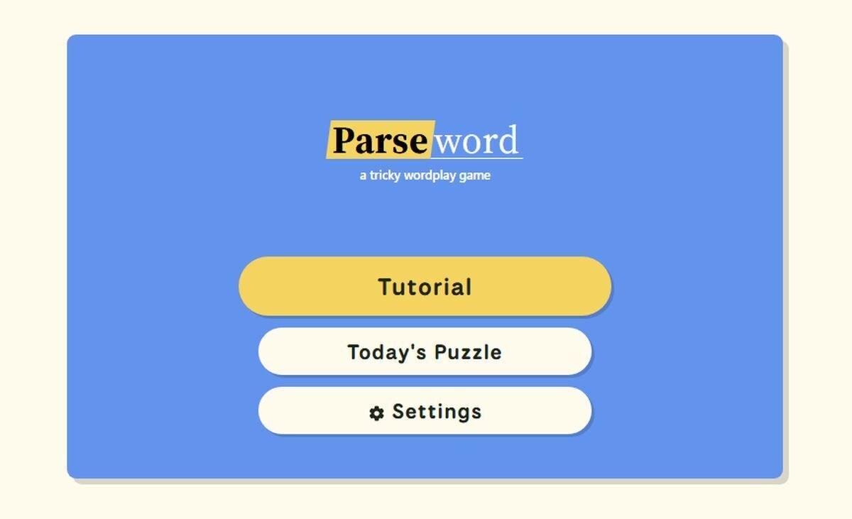 Wordle creator returns with tougher daily puzzle Parseword