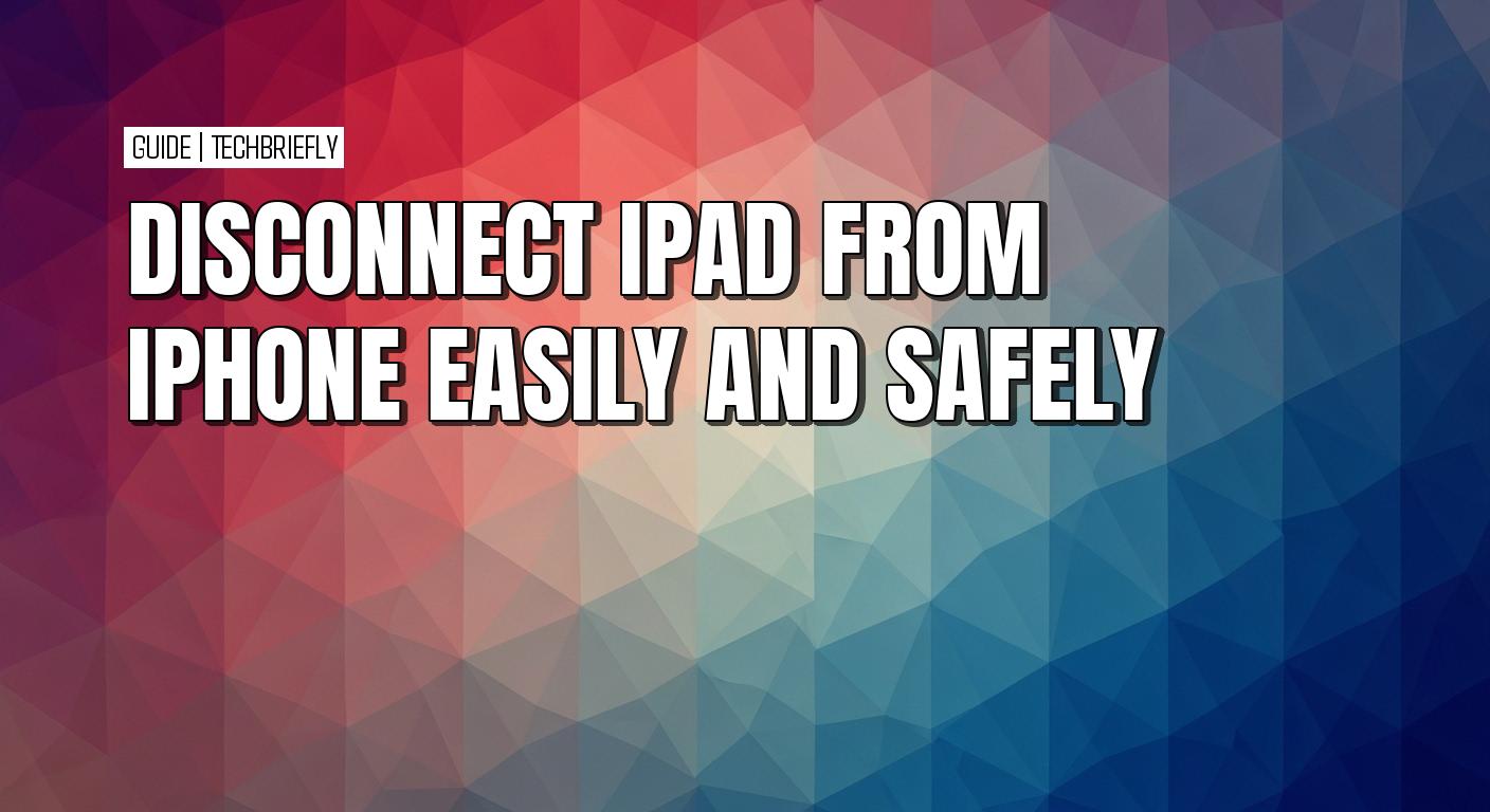 How to sign out of iCloud and unbind your iPad from your Apple ID
