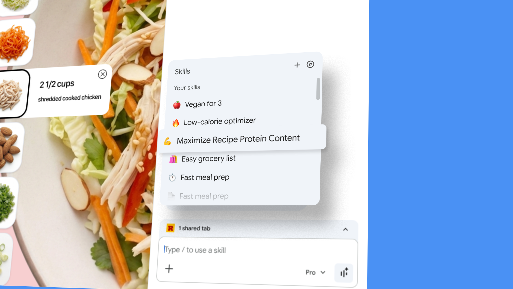 New Gemini Skills feature allows automated AI workflows across multiple tabs