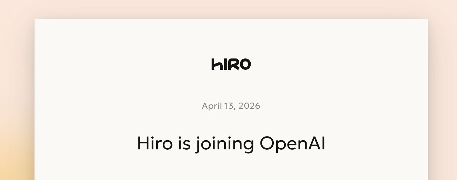 OpenAI acquires personal finance startup Hiro Finance