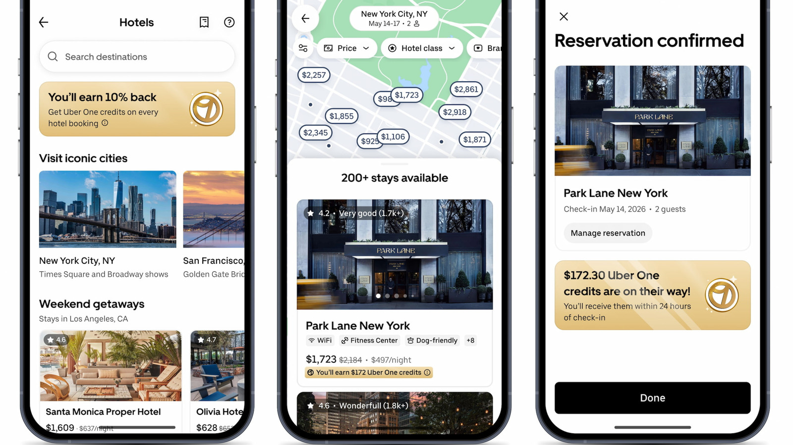 Uber evolves into an everything app with hotel and retail tools