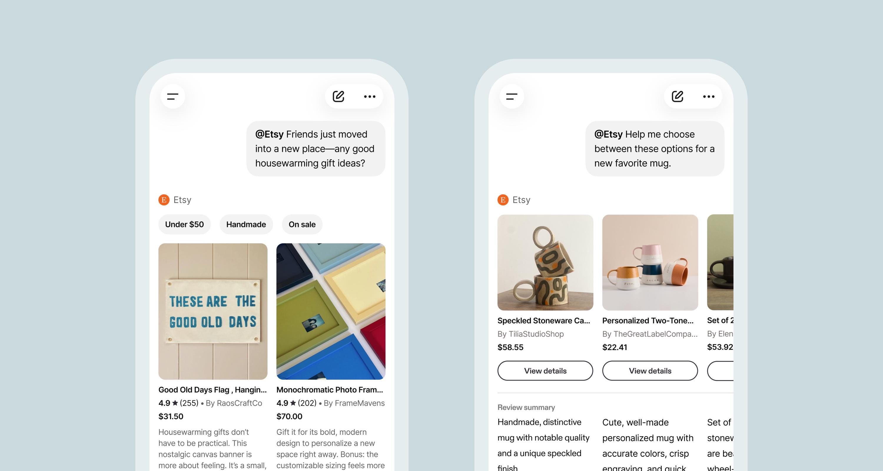 Etsy launches native shopping app inside ChatGPT