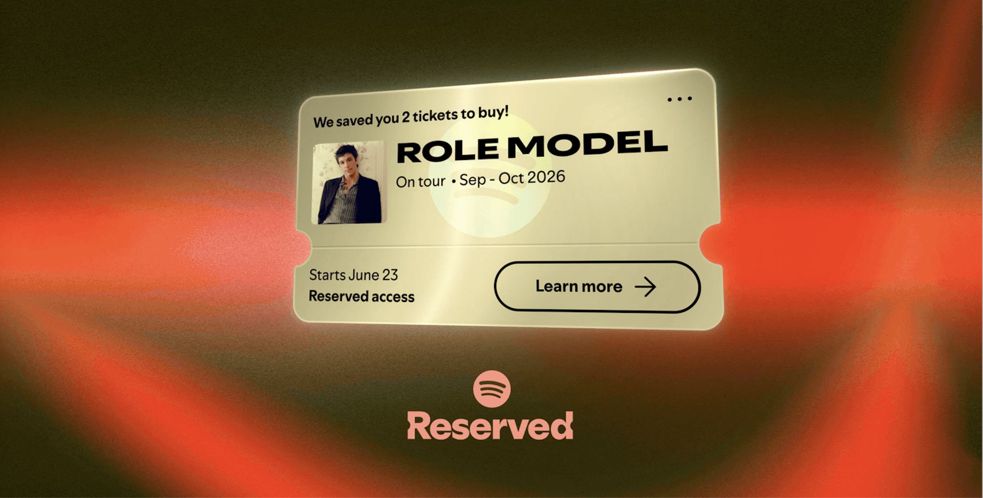 Spotify lance des billets réservés pour les utilisateurs américains Premium Spotify lance des billets réservés pour les utilisateurs américains Premium