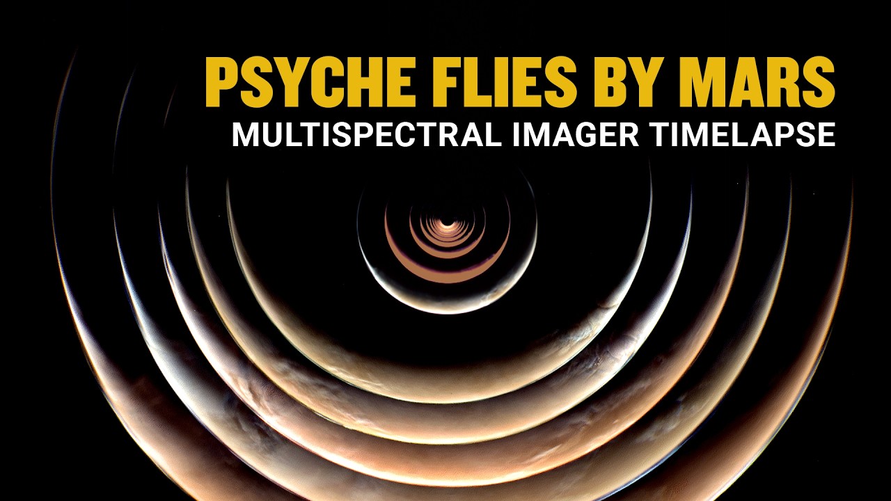 NASA’s Psyche-ruimtevaartuig legt een opvallende time-lapse vast van de voorbijvliegende Mars NASA’s Psyche-ruimtevaartuig legt een opvallende time-lapse vast van de voorbijvliegende Mars