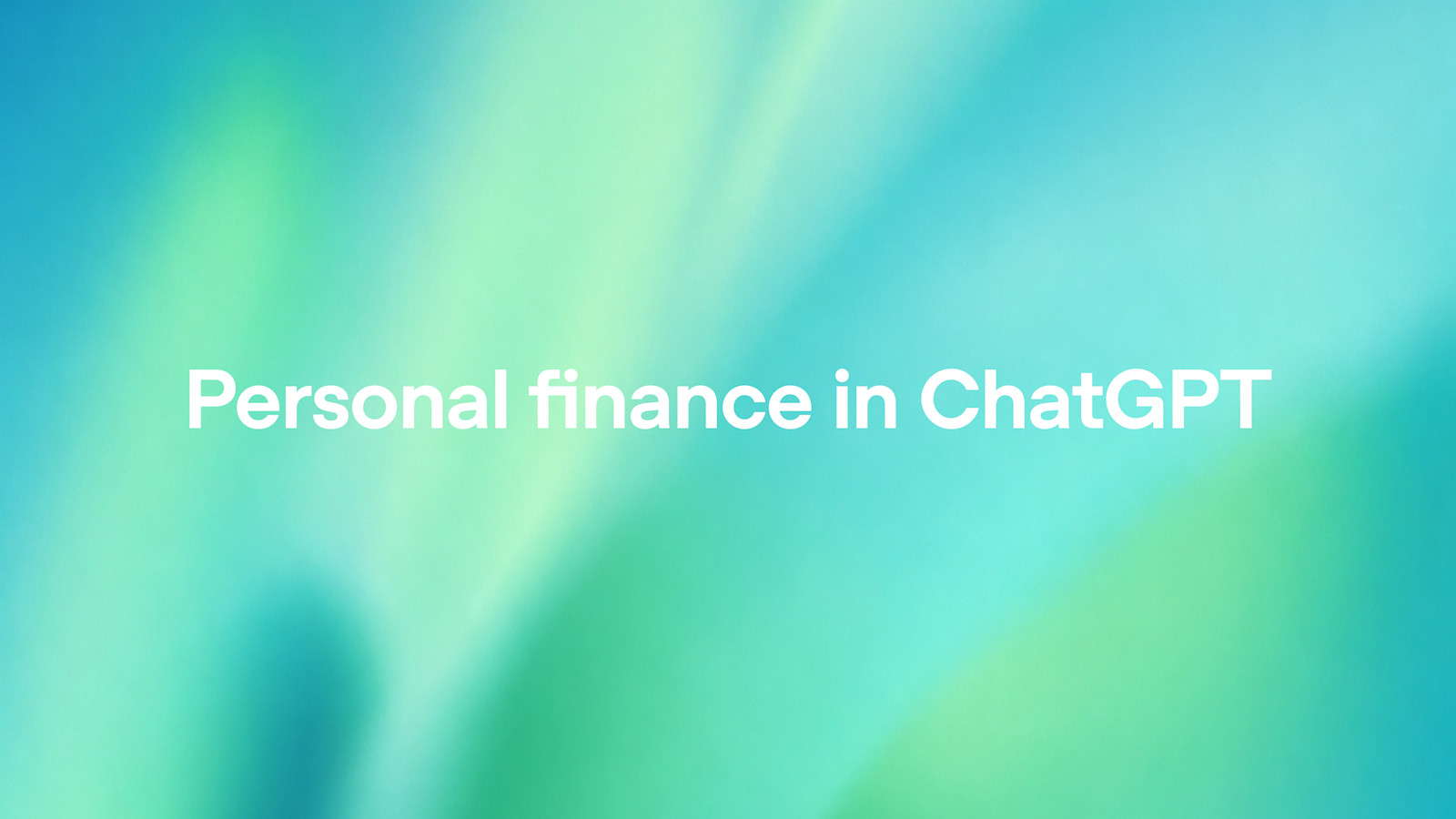 OpenAI adds personal finance tools to ChatGPT Pro in the US